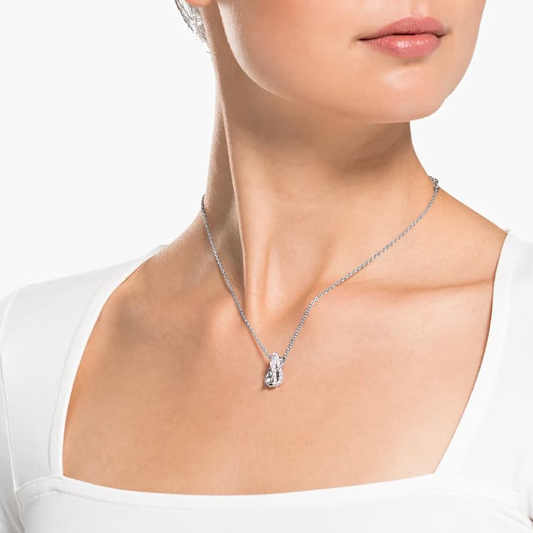 Ожерелье Swarovski Twist Rows Necklace - изображение 3