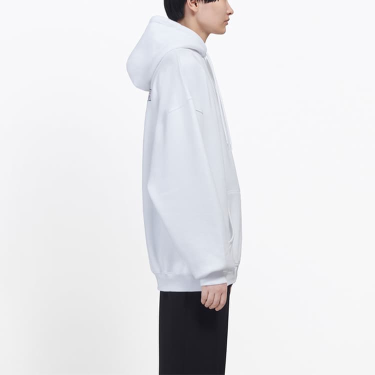 Худи Balenciaga Белый Женские Толстовки - изображение 5