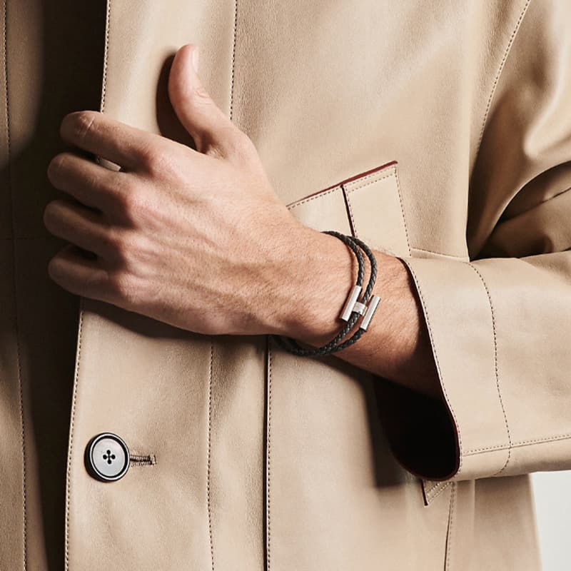Браслет Hermes Bracelet Black - изображение 3