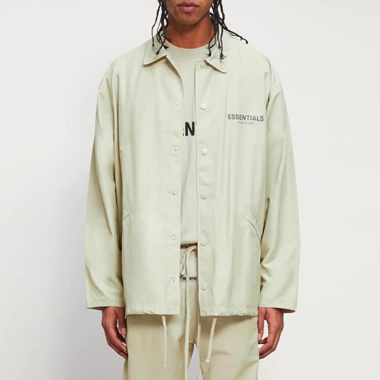 Куртка Fear of God Essentials Coach Jacket Sage - изображение 3