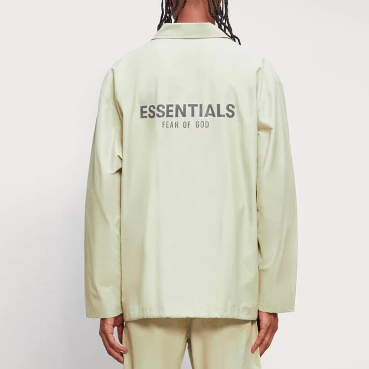 Куртка Fear of God Essentials Coach Jacket Sage - изображение 4