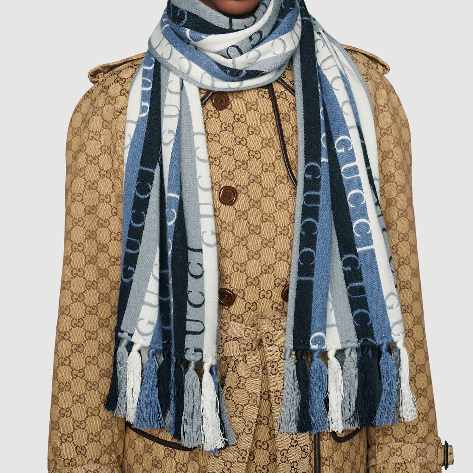 Шарф GUCCI - изображение 4