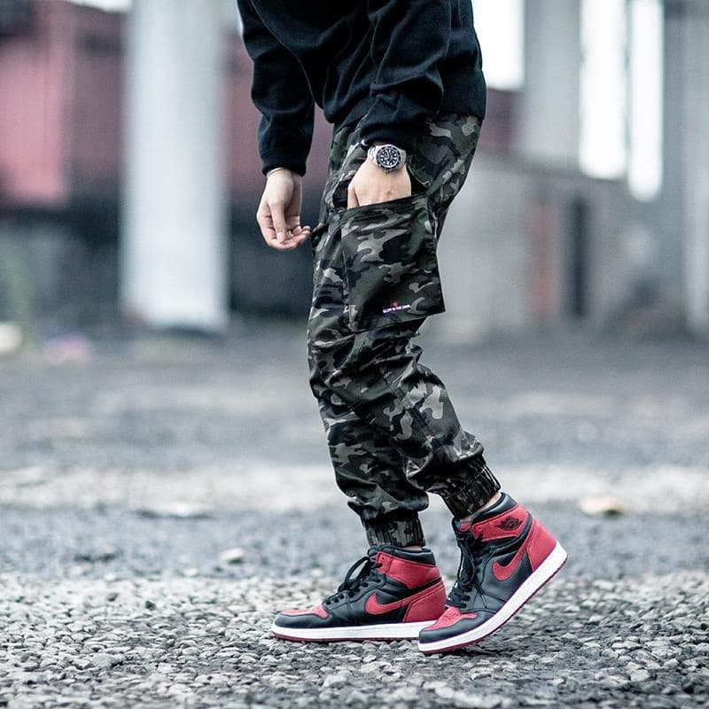 Штаны ENSHADOWER Tri-Pocket Cargo Joggers Camouflage - изображение 3