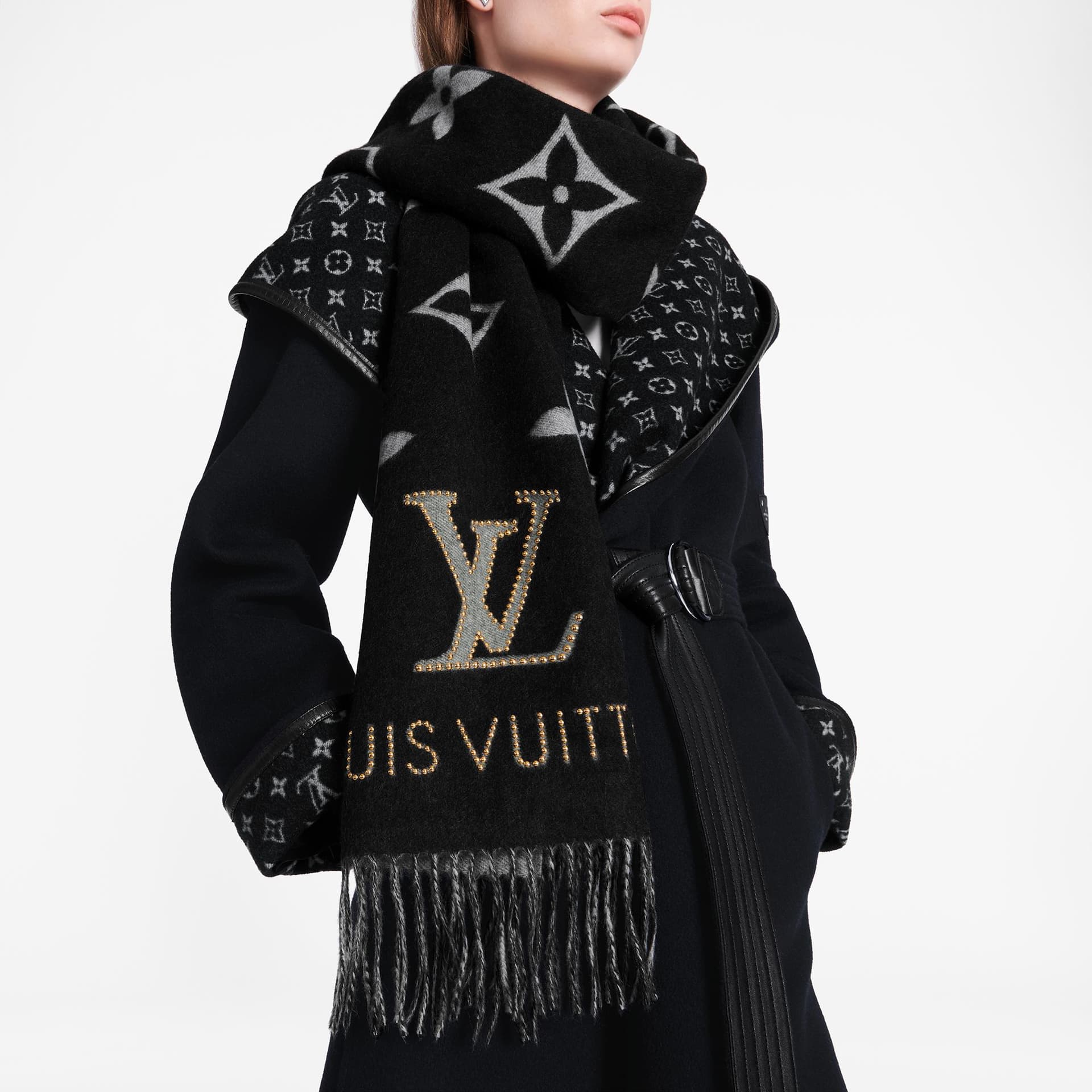 Шарф LOUIS VUITTON tuddy - изображение 4