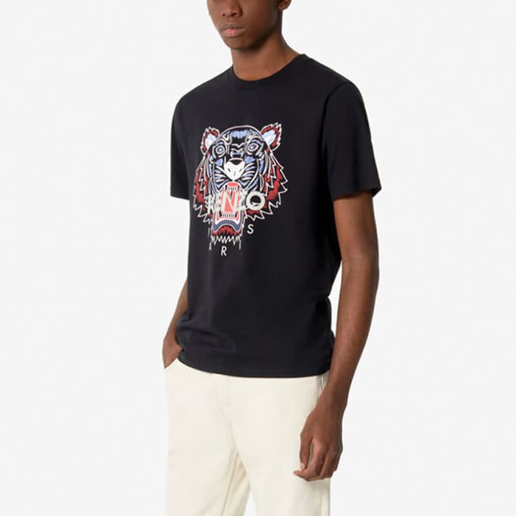 Футболка KENZO Classic Tiger T-Shirt Black — фото 4