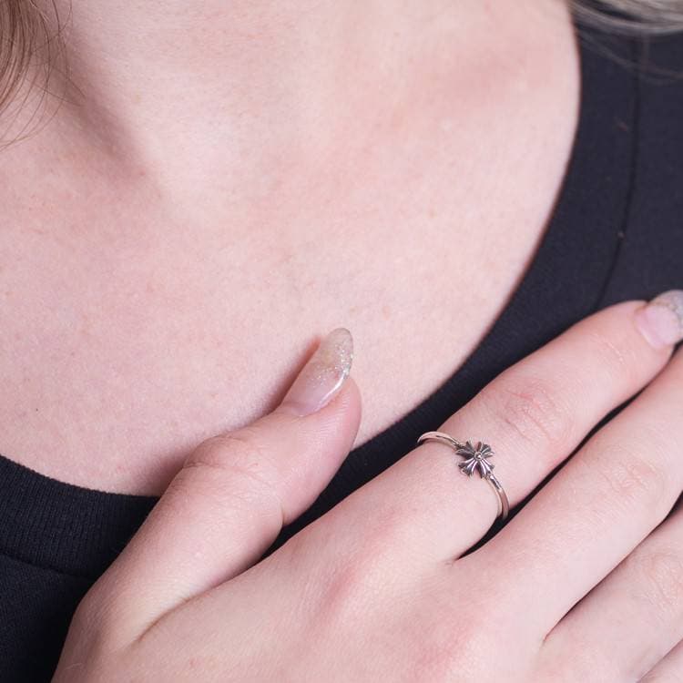 Кольцо Chrome Hearts Cross Ring Silver - изображение 5