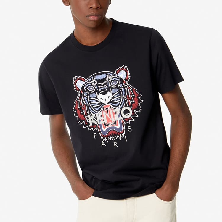 Футболка KENZO Classic Tiger T-Shirt Black — фото 7