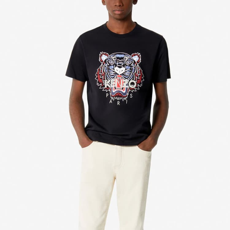 Футболка KENZO Classic Tiger T-Shirt Black — фото 6