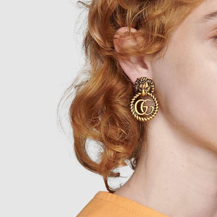 Серьги GUCCI G - изображение 5