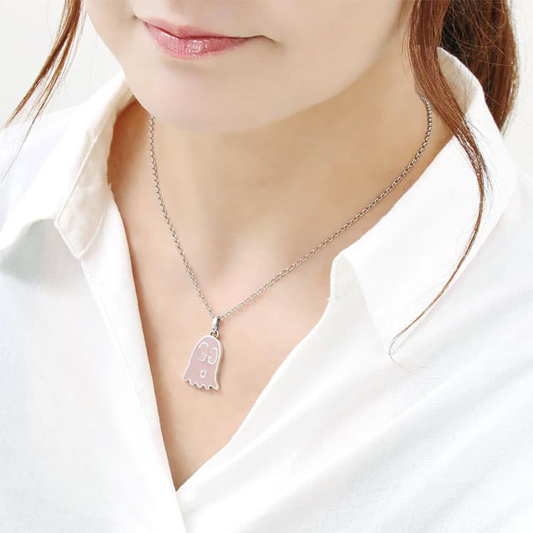 Ожерелье Gucci Ghost Necklace - изображение 5