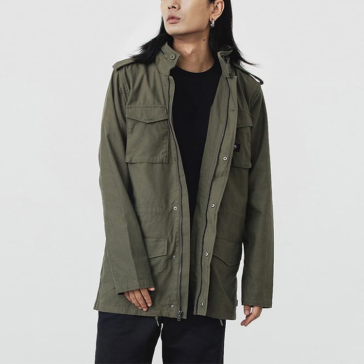 Куртка Vans Japanese Workwear Hooded Jacket Avocado Green - изображение 6