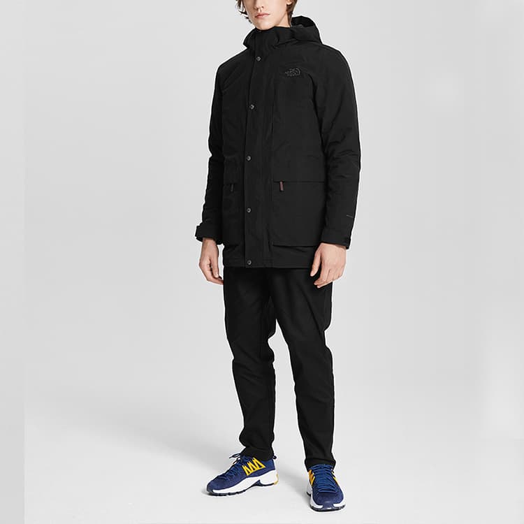 Демисезонная куртка The North Face Down Insulated Jacket Black Men - изображение 7