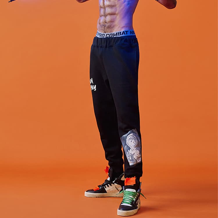Штаны WHY PLAY x JoeCai Cyberpunk Series Black Joggers - изображение 4