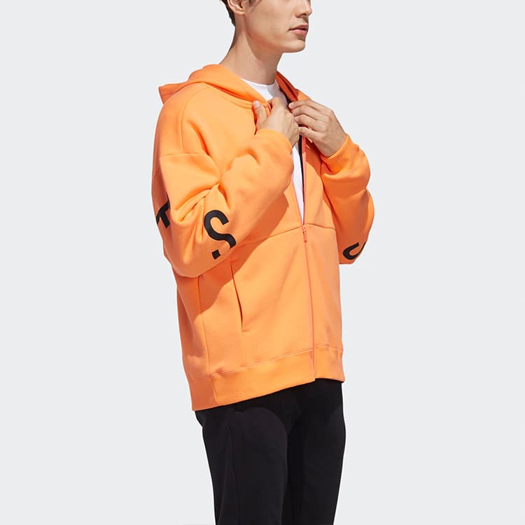 Куртка adidas Sport 2 Street Hoodie Orange - изображение 6