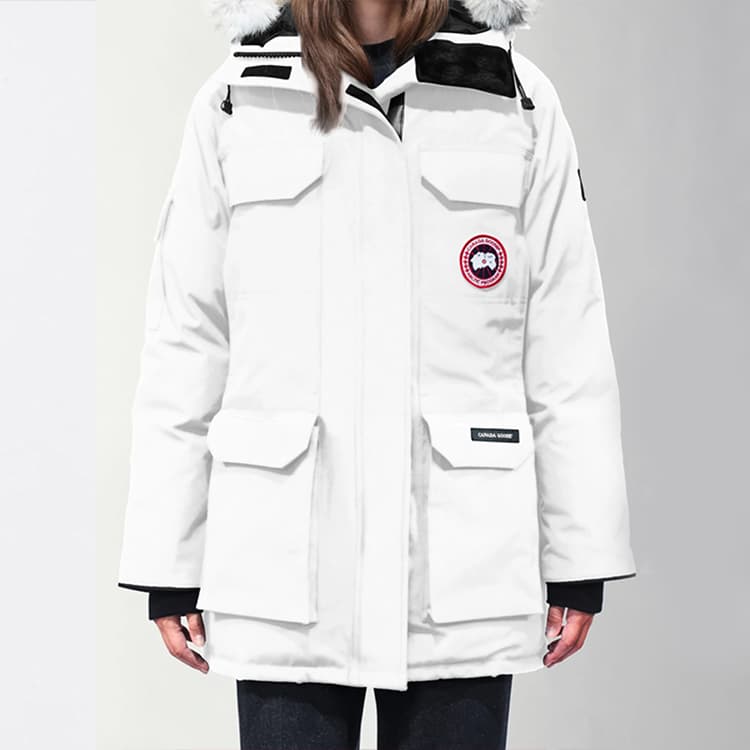 Пуховик Canada Goose Expedition Parka White - изображение 3