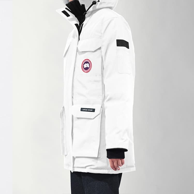 Пуховик Canada Goose Expedition Parka White - изображение 5