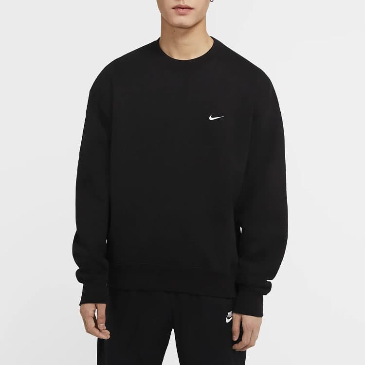 Худи Nike Lab Fleece Crew Black - изображение 4
