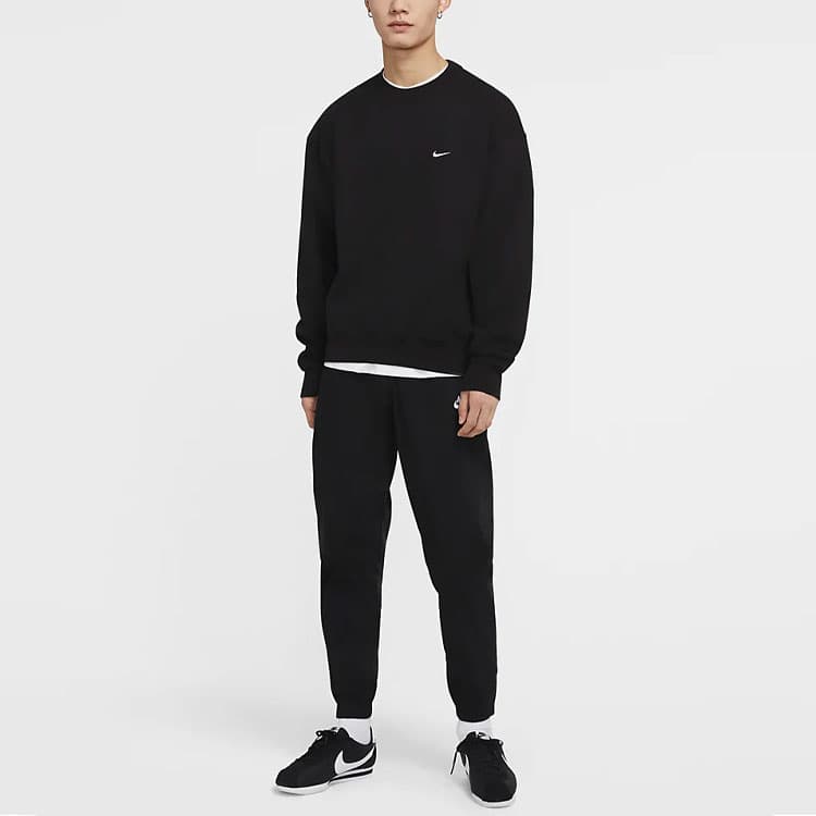 Худи Nike Lab Fleece Crew Black - изображение 3