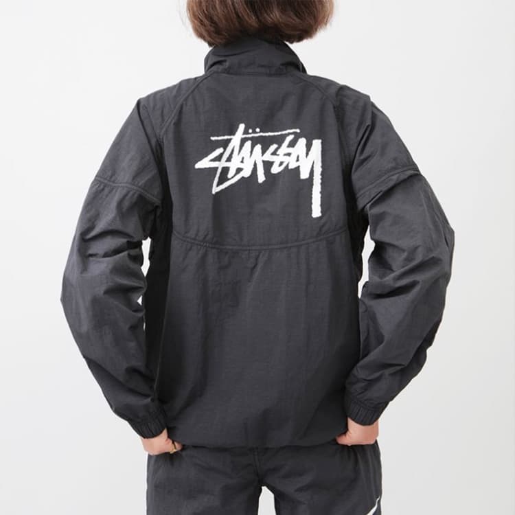 Куртка Stussy x Nike Jacket Black - изображение 4