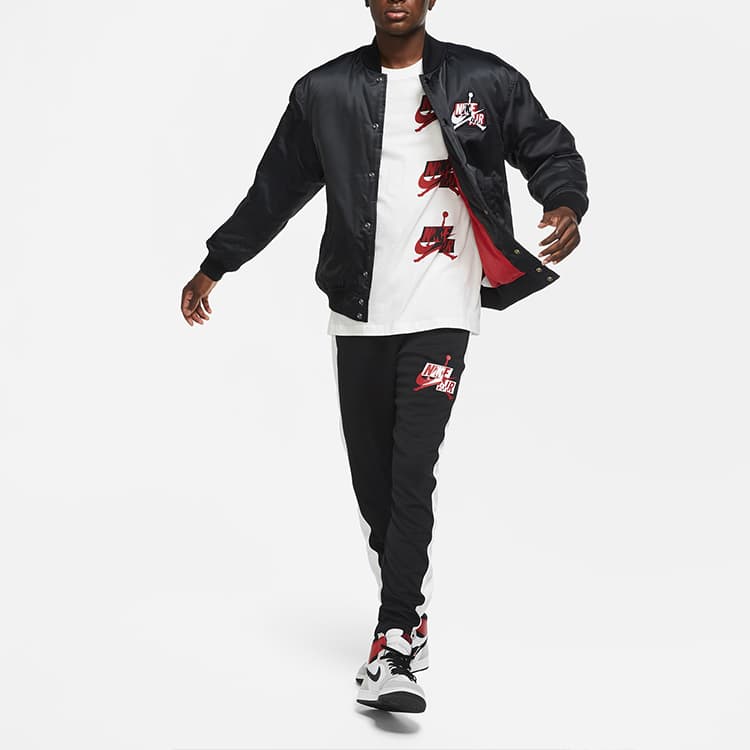 Зимняя куртка пуховик Jordan Jumpman Classics Black - изображение 3