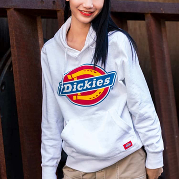 Худи Dickies Logo Hoodie White - изображение 4