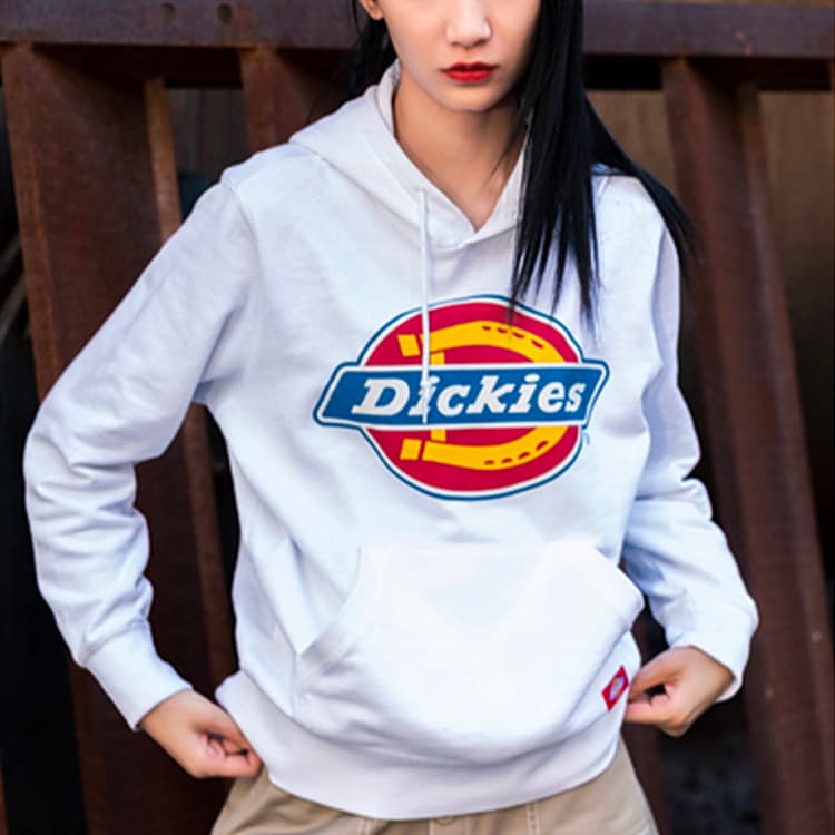 Худи Dickies Logo Hoodie White - изображение 2