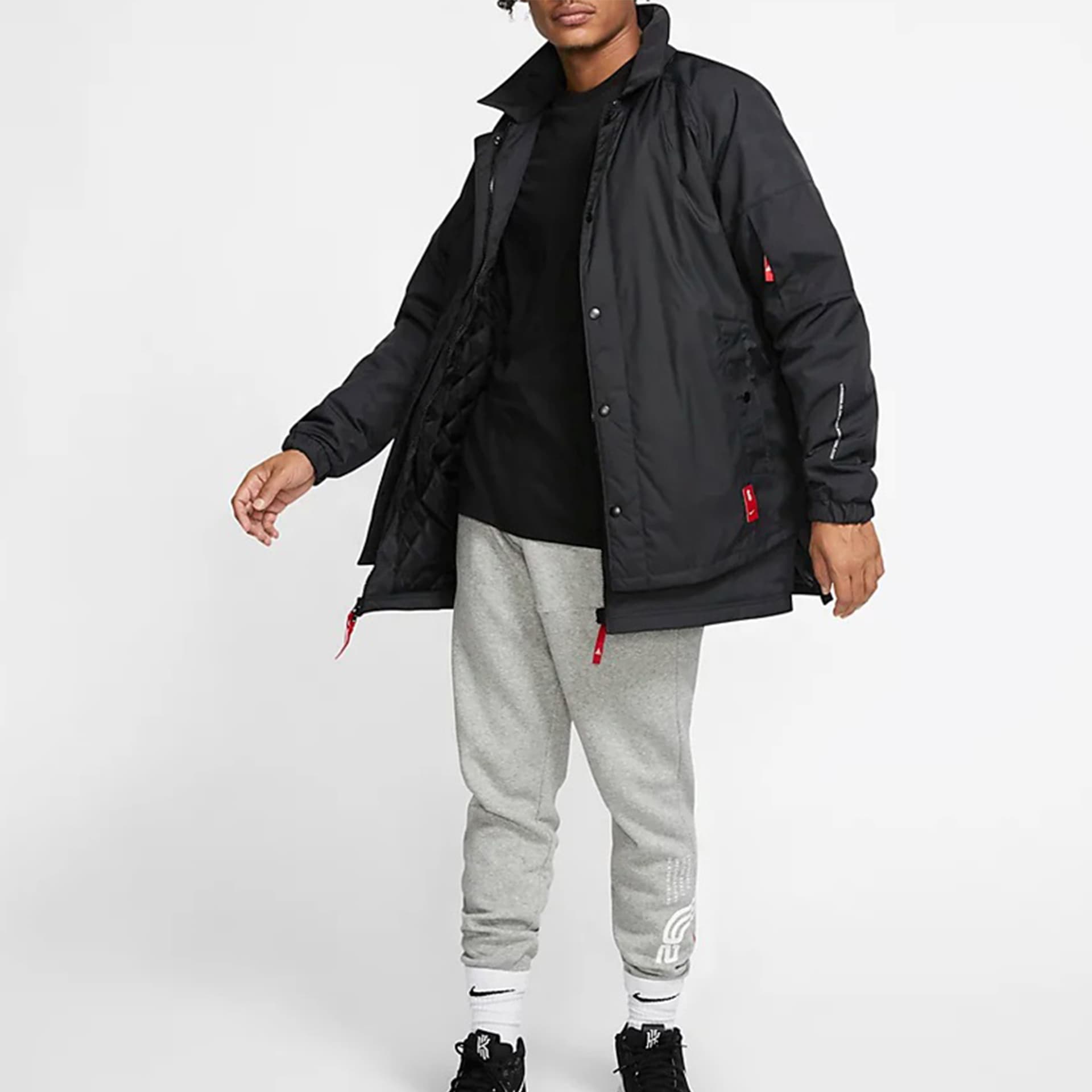 Куртка Nike Jacket Black - изображение 4