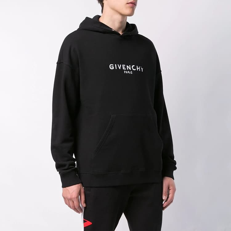 Худи Givenchy Classic Logo Hoodie Black - изображение 3