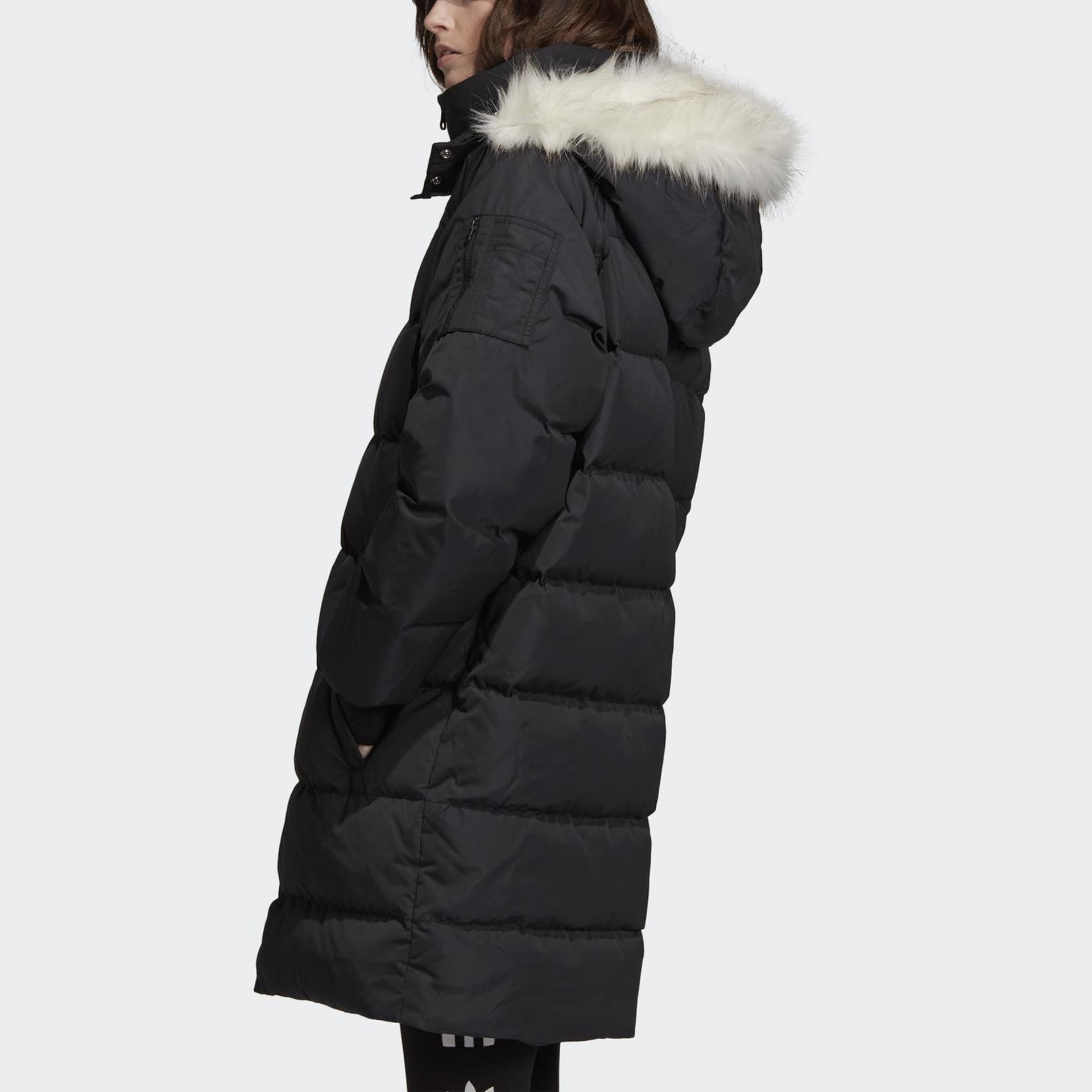 Пуховик adidas Originals Long Bomber - изображение 5