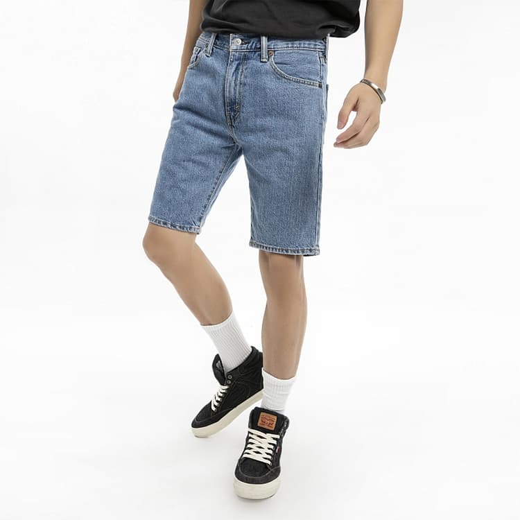 Джинсовые шорты Levi's Loose Straight Mid-Rise Denim Shorts - изображение 3
