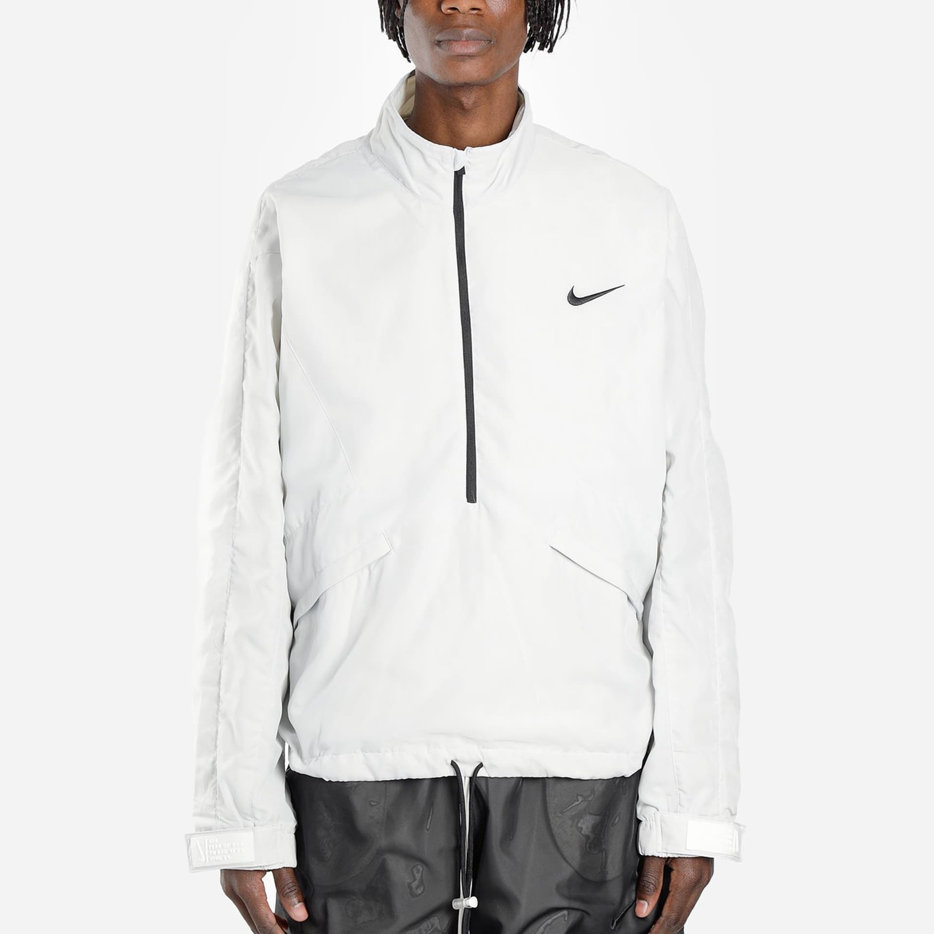 Куртка Nike x Fear of God Half-Zip Jacket White - изображение 3