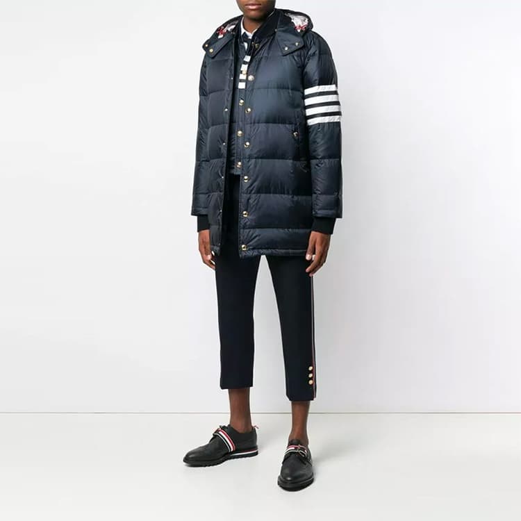 Зимняя куртка Thom Browne Long Matte Down Coat - изображение 2