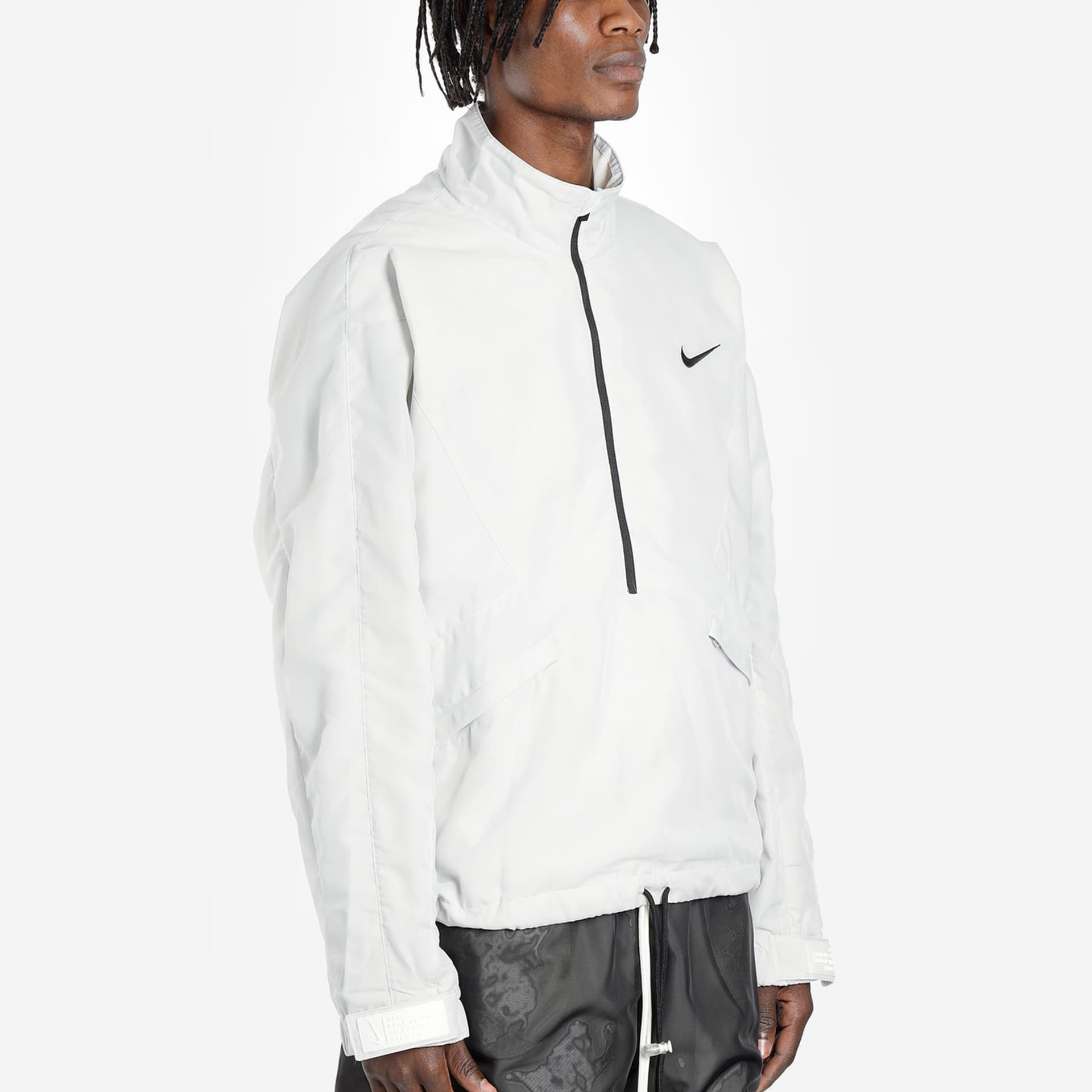 Куртка Nike x Fear of God Half-Zip Jacket White - изображение 6