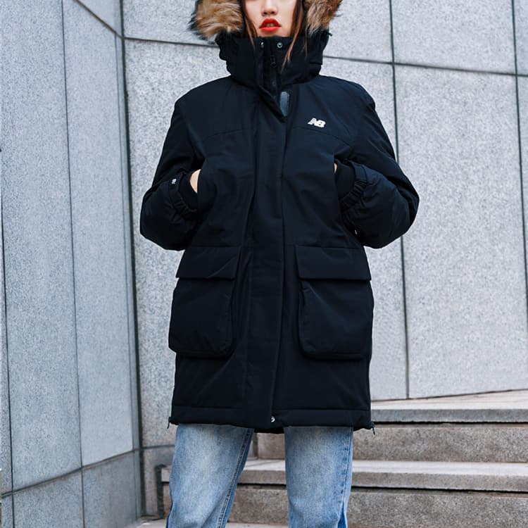 Пуховик New Balance Workwear Mid-Length Down Jacket - изображение 4