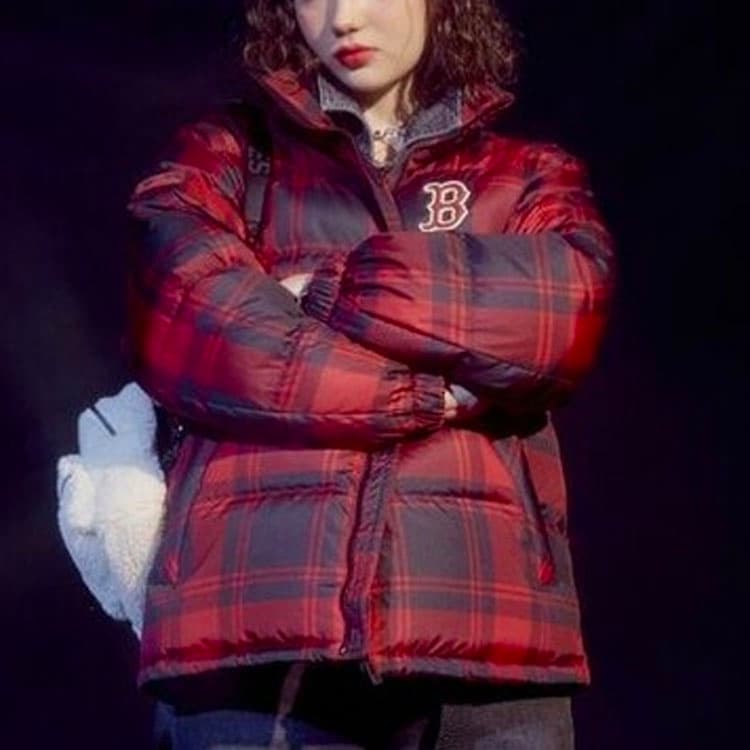 Зимняя куртка MLB Boston Red Sox Plaid Down Jacket - изображение 3