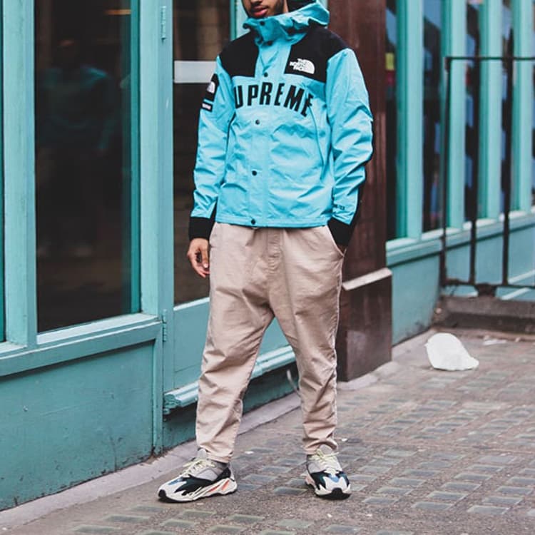 Демисезонная куртка Supreme x The North Face SS19 Jacket Blue - изображение 6