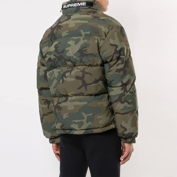 Зимняя куртка Supreme FW18 Reflective Camo Woodland Down Jacket - изображение 7