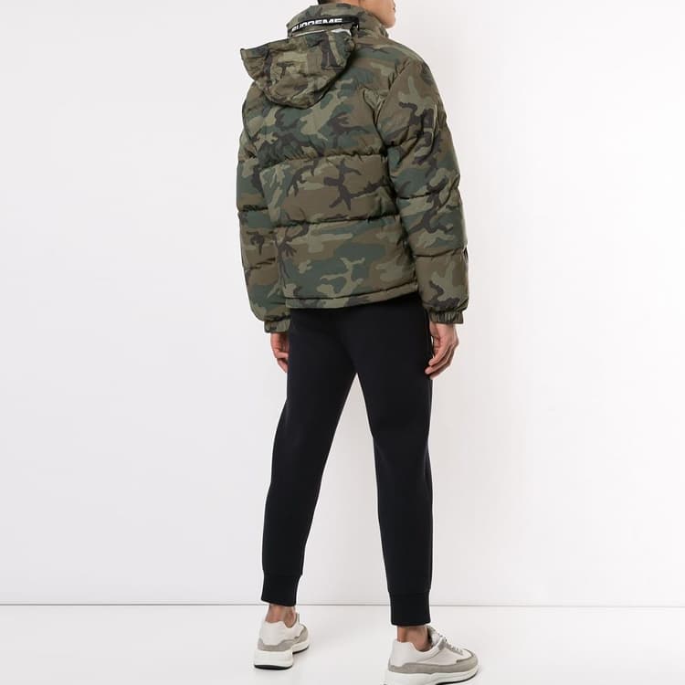 Зимняя куртка Supreme FW18 Reflective Camo Woodland Down Jacket - изображение 4