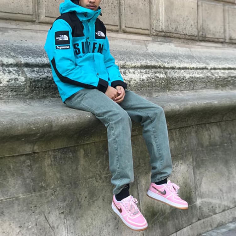 Демисезонная куртка Supreme x The North Face SS19 Jacket Blue - изображение 8