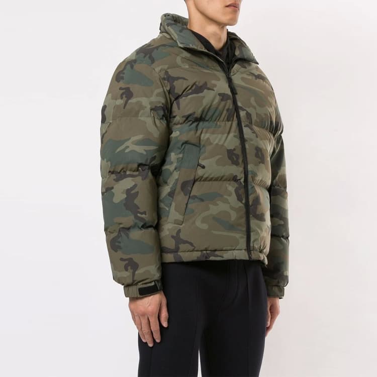 Зимняя куртка Supreme FW18 Reflective Camo Woodland Down Jacket - изображение 6