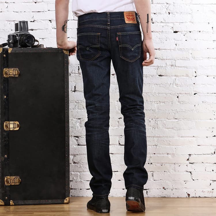 Штаны Levi's 511 Navy - изображение 4