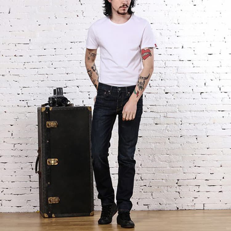 Штаны Levi's 511 Navy - изображение 3