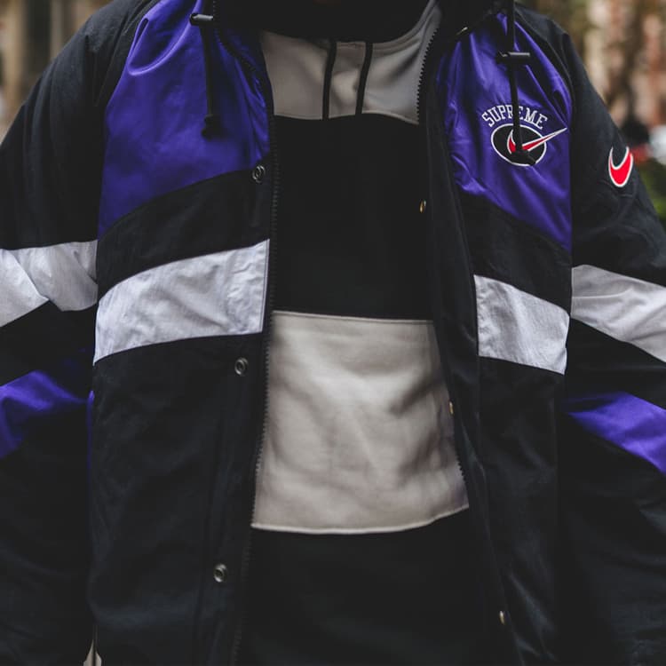 Куртка Supreme x Nike SS19 Nylon Jacket - изображение 5