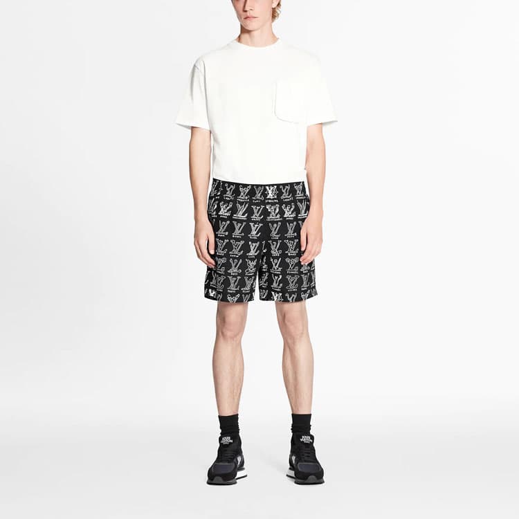Шорты LOUIS VUITTON cartoons - изображение 3
