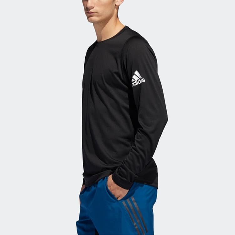Спортивный костюм adidas Training Logo Crewneck Black - изображение 5