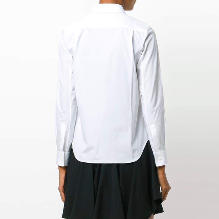 Блузка CDG Play Red Emblem Button Down - изображение 5