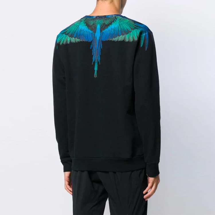 Худи Marcelo Burlon Blue Wings Crew Sweat - изображение 3