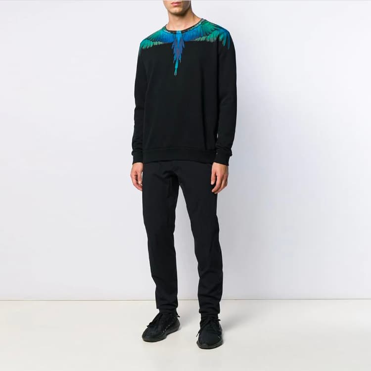 Худи Marcelo Burlon Blue Wings Crew Sweat - изображение 2