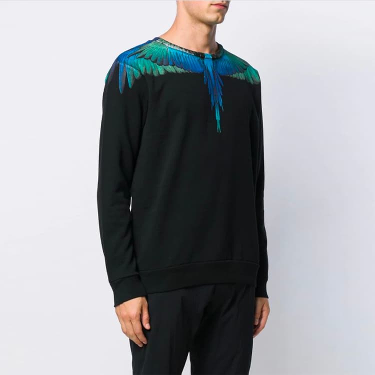 Худи Marcelo Burlon Blue Wings Crew Sweat - изображение 4