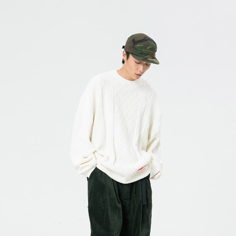 Кофта ROARINGWILD Sweater White - изображение 5
